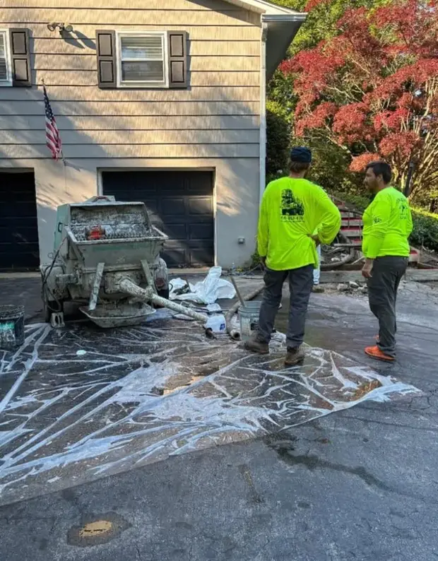 Concrete Driveways by Dougherty Concrete in Delaware County, PA